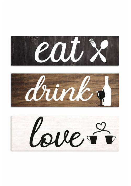 Kitchen wall decor wall decor 6x12 Multi color