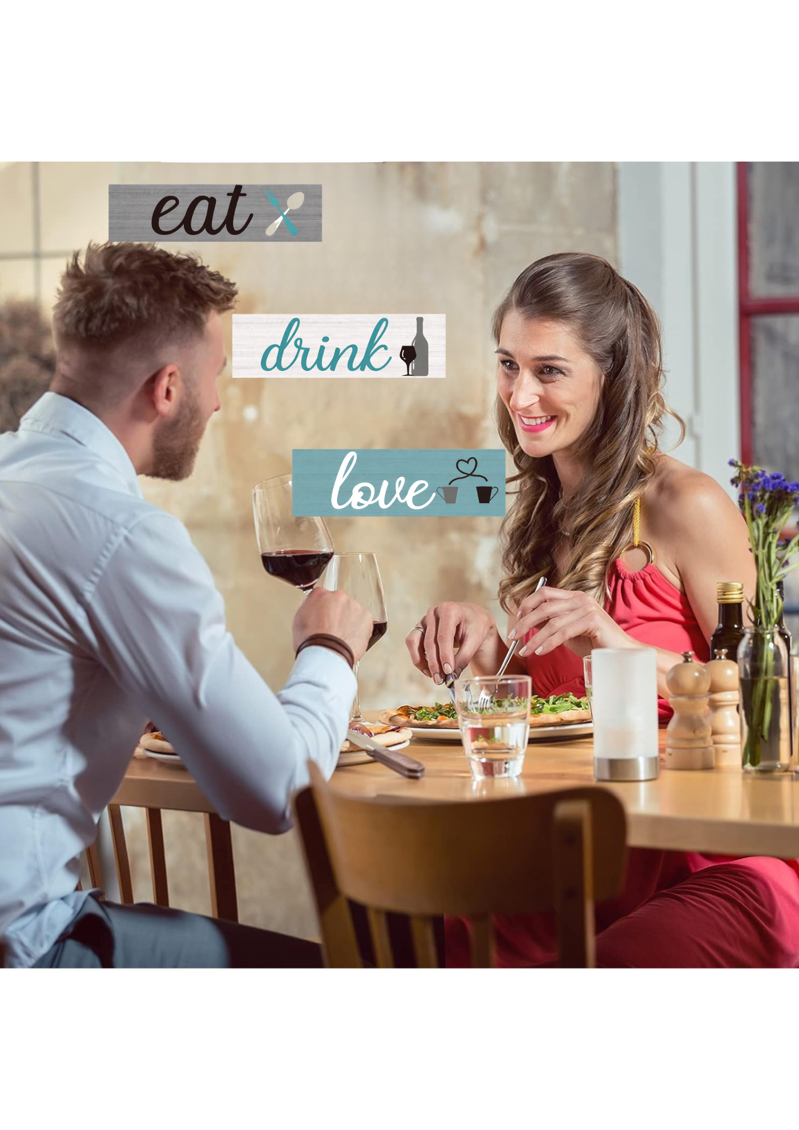 Kitchen wall decor wall decor angled view