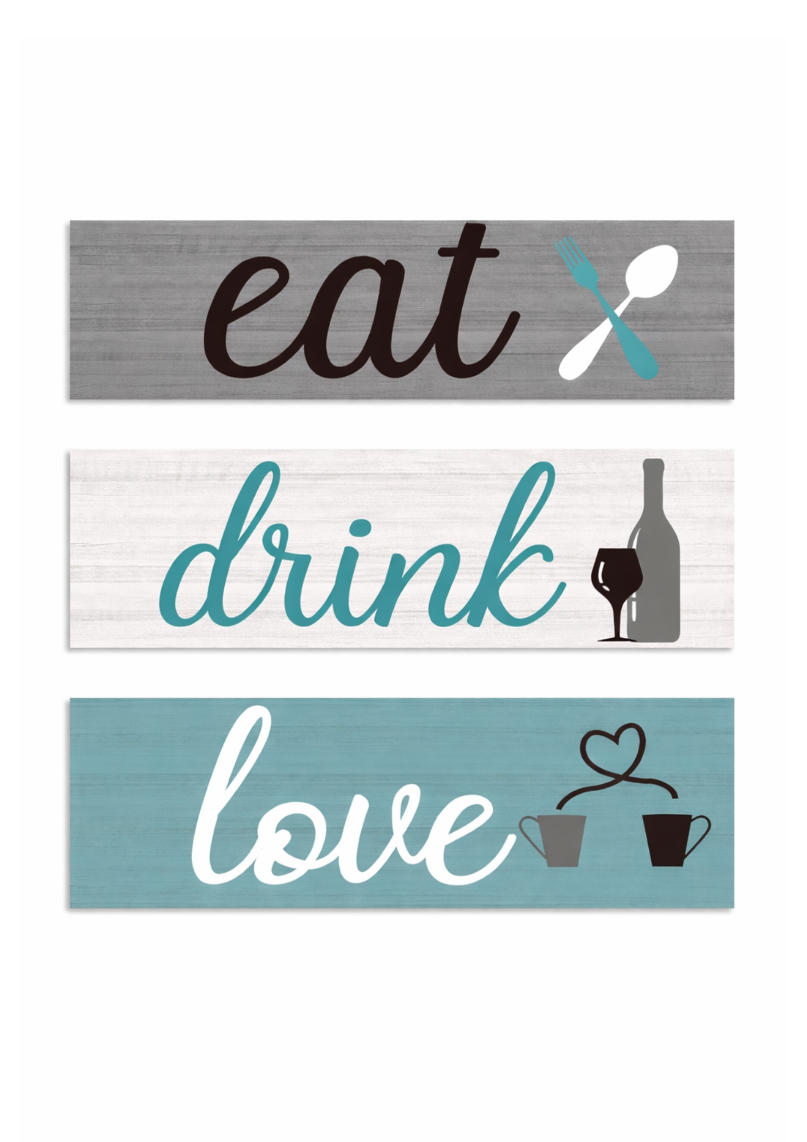 Kitchen wall decor wall decor 6x12 Multi color