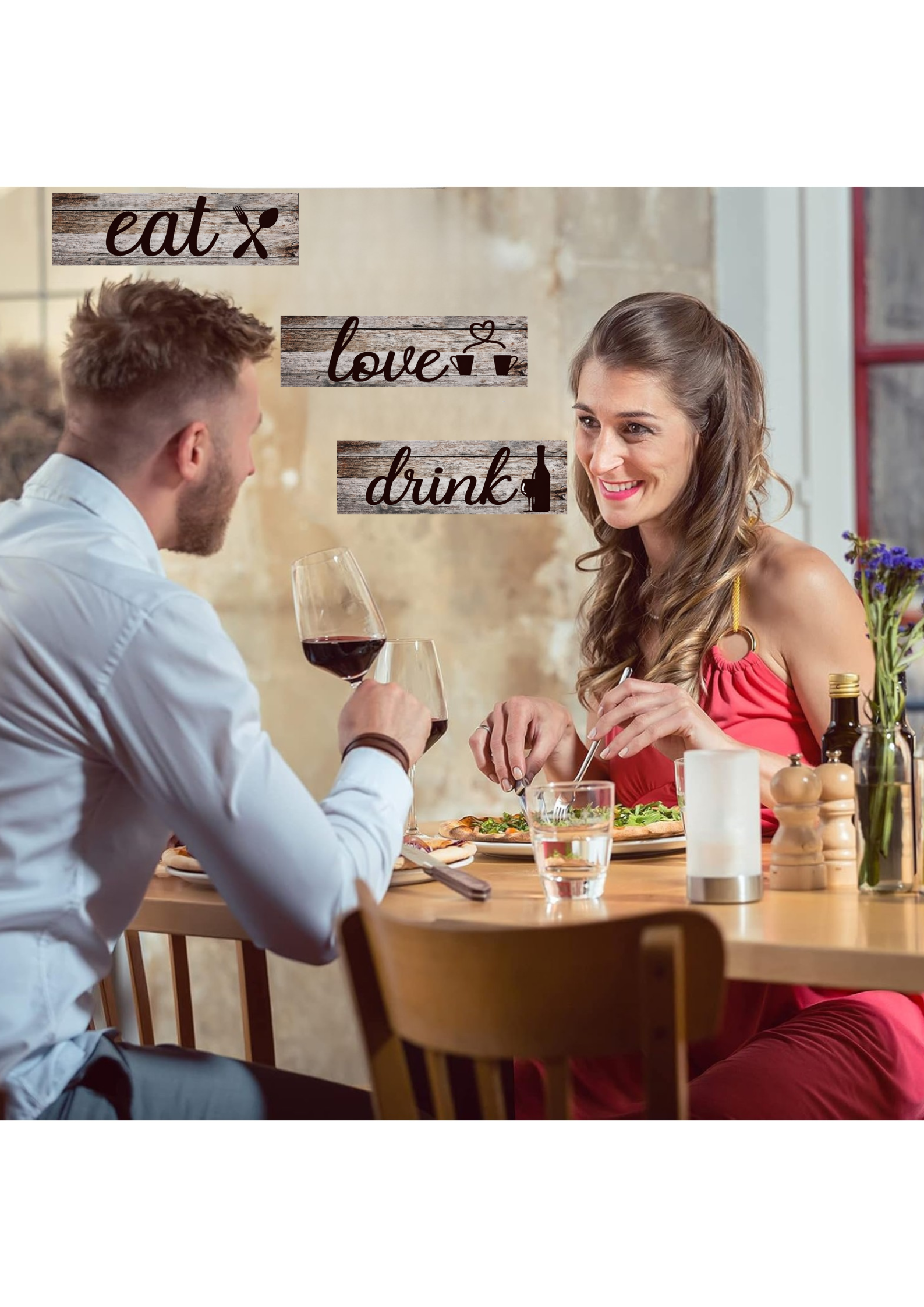 Kitchen wall decor wall decor angled view