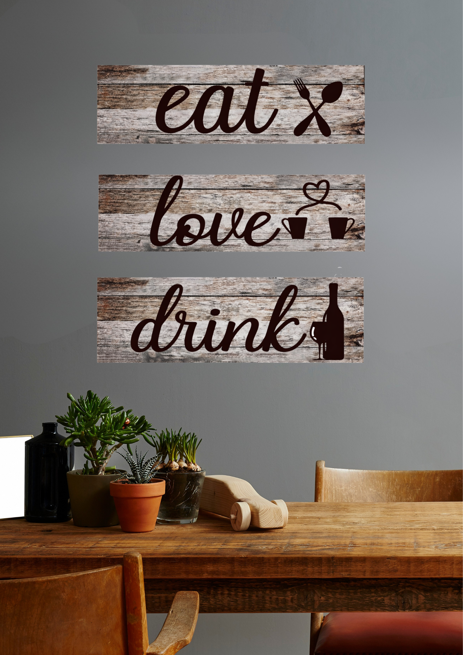 Kitchen wall decor wall decor closeup detail