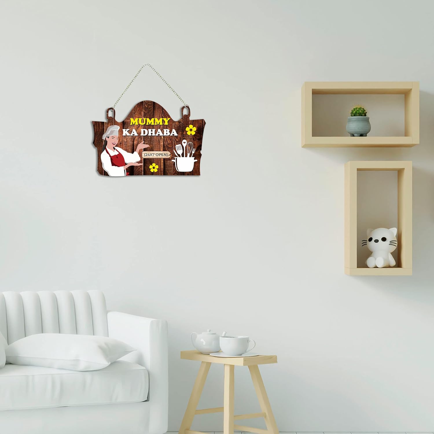 Kitchen wall decor wall decor angled view