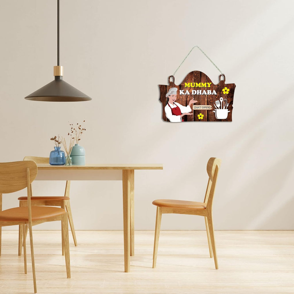 Kitchen wall decor wall decor displayed in Dinning Room