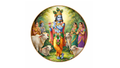 Krishna wall decor 12x12 Multi colour