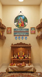 Krishna wall Decor wall decor angled view