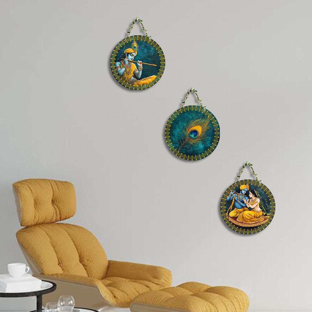 Krishna wall Decor wall decor displayed in Living Room