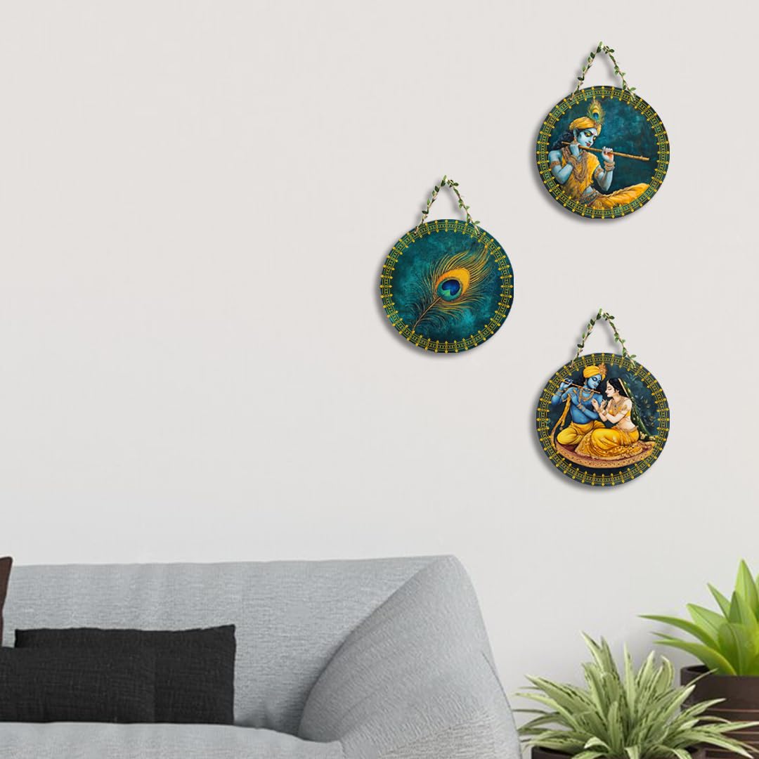 Krishna wall Decor wall decor displayed in Living Room