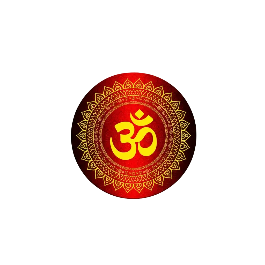 Om  wall decor 12x12 Multi