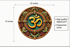 Om wall decor size reference