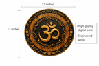 Om wall decor size reference