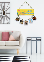 Photo Display wall decor angled view