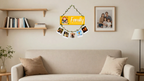 Photo Display wall decor displayed in Living room 