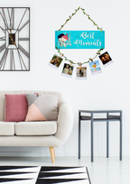 Photo Display wall decor closeup detail