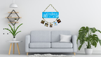 Photo Display wall decor displayed in Living room 