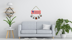 Photo Display wall decor displayed in Living room 