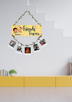 Photo Display wall decor angled view