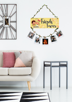 Photo Display wall decor closeup detail