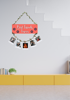 Photo Display wall decor angled view