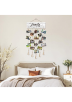 Photo Display wall decor angled view