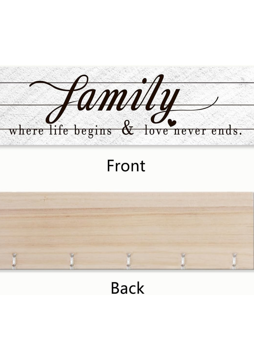 Photo Display wall decor 33x16 Multi color