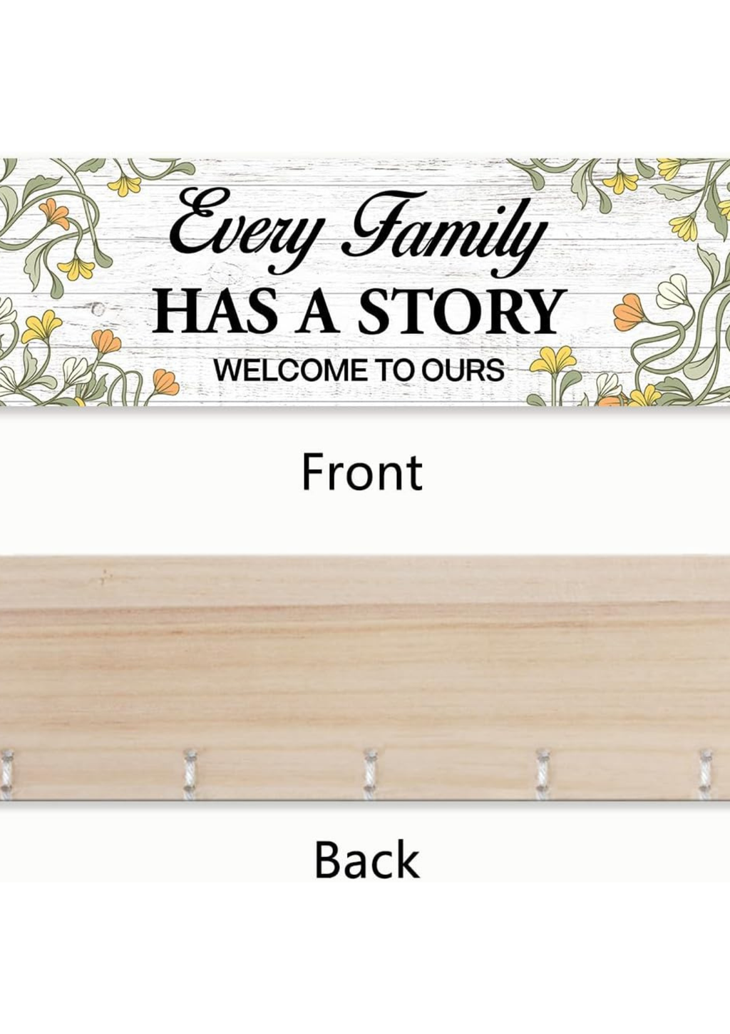 Photo Display wall decor 33x16 Multi color