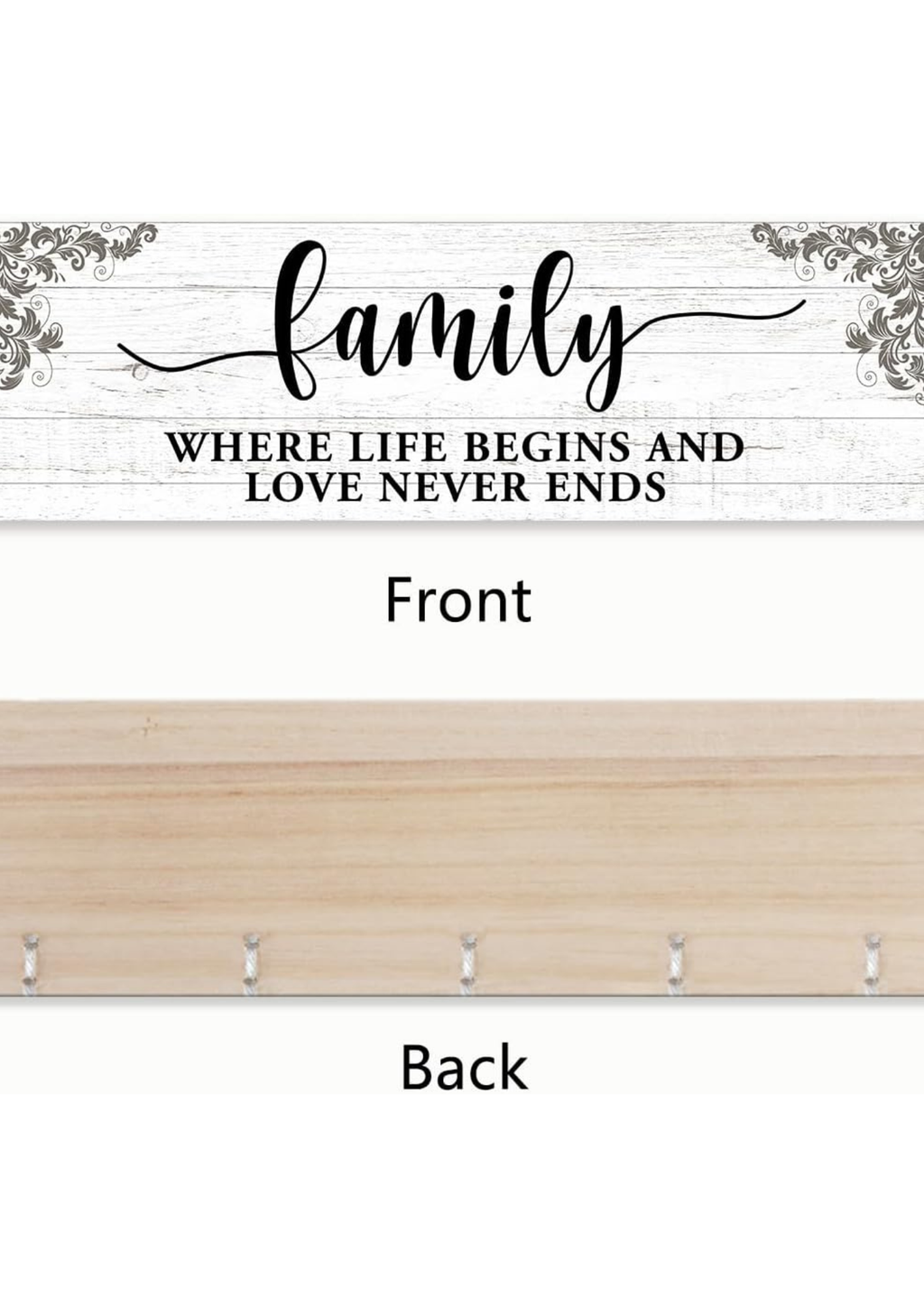 Photo Display wall decor 33x16 Multi color