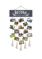 Photo Display wall decor 33x16 Multi color