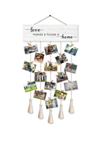 Photo Display wall decor 33x16 Multi color