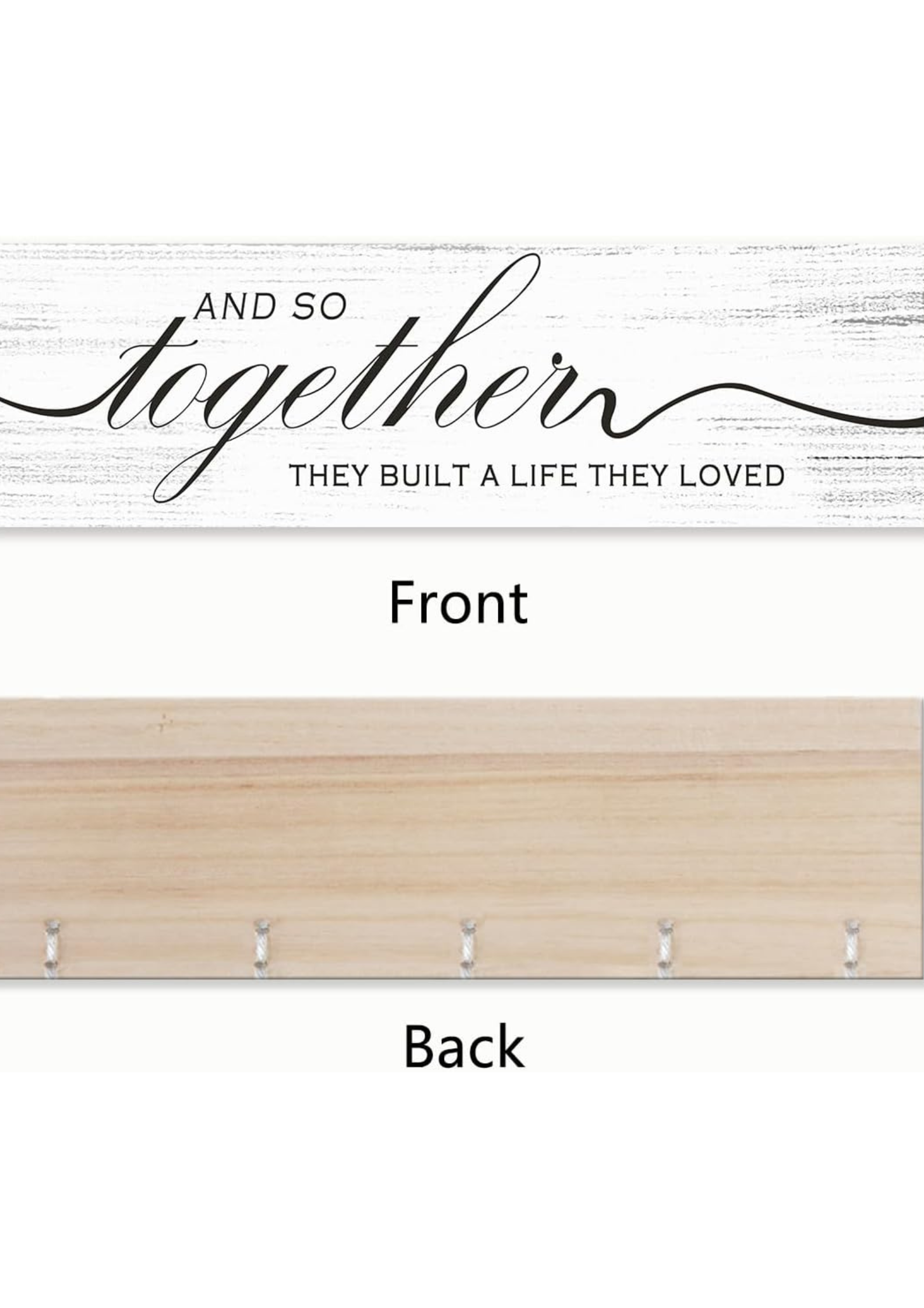 Photo Display wall decor detail