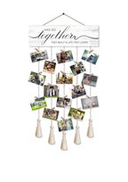 Photo Display wall decor 33x16 Multi color