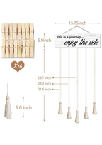Photo Display wall decor size reference