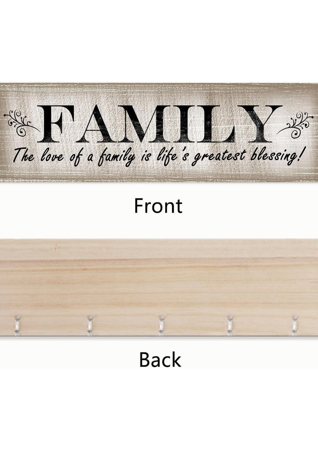 Photo Display wall decor detail