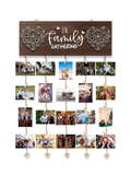 Photo Display wall decor 33x16 Multi color