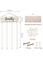 Photo Display wall decor size reference