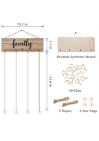 Photo Display wall decor size reference