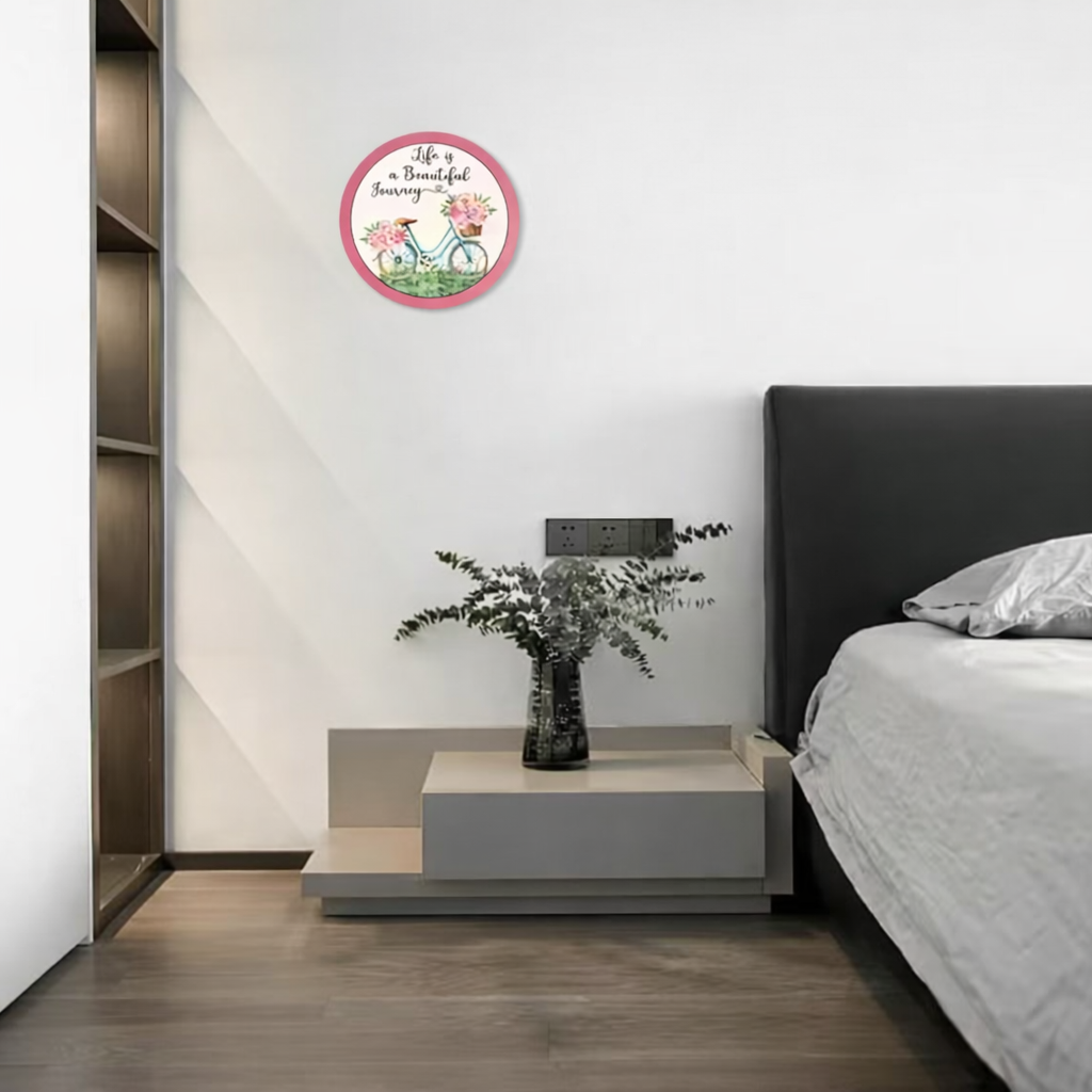 Positive Quotes wall decor angled view