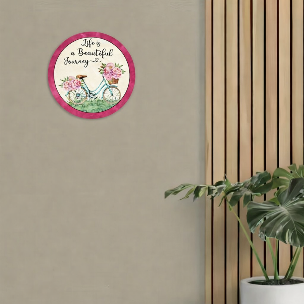 Positive Quotes wall decor displayed in Living room 