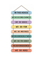 Quotes wall decor 34x12 Multi color