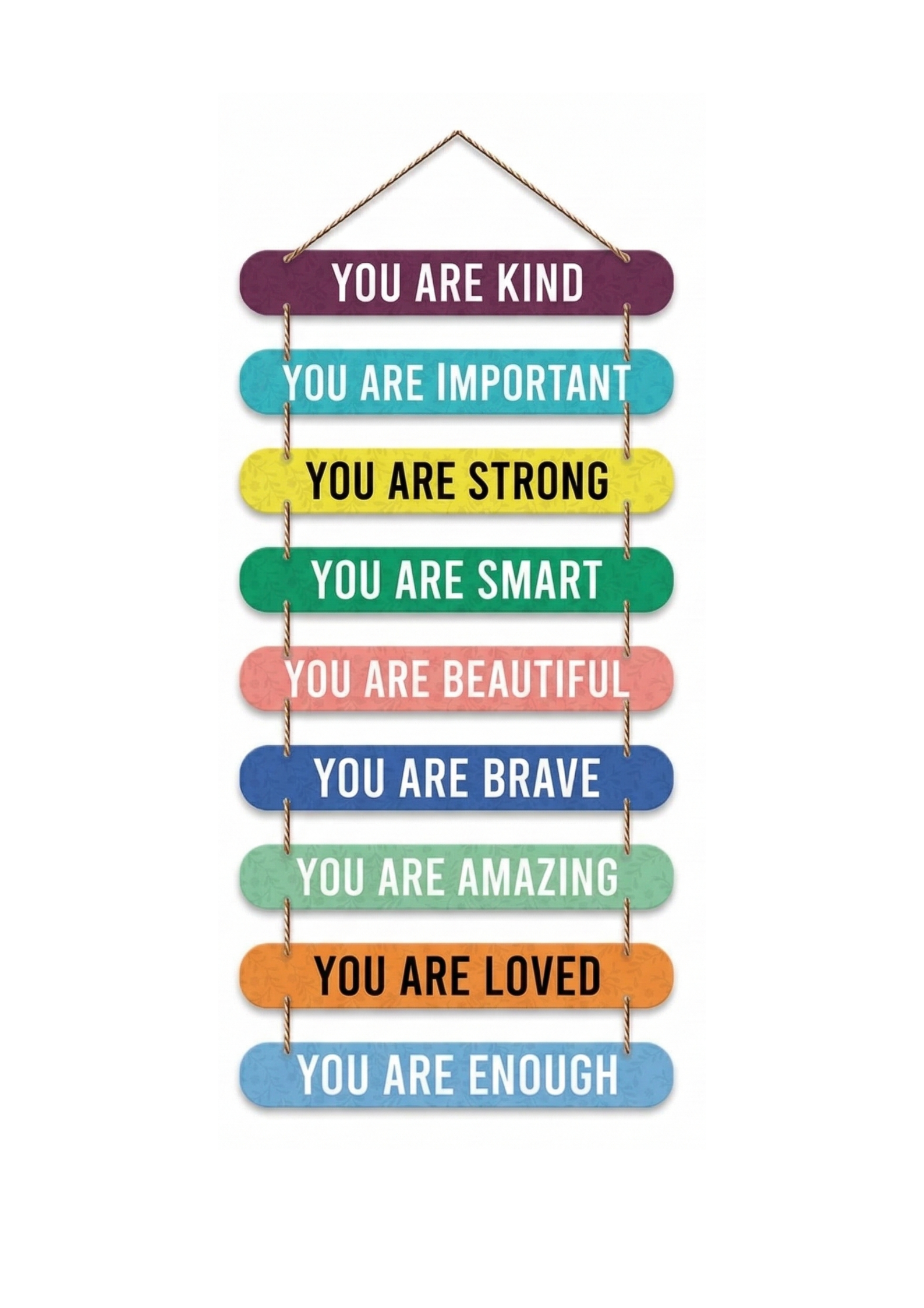 Quotes wall decor 34x12 Multi color