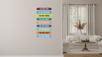 Quotes wall decor displayed in Living room 