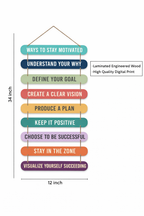 Quotes wall decor size reference