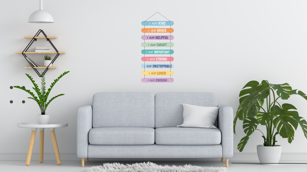 Quotes wall decor displayed in Living room 
