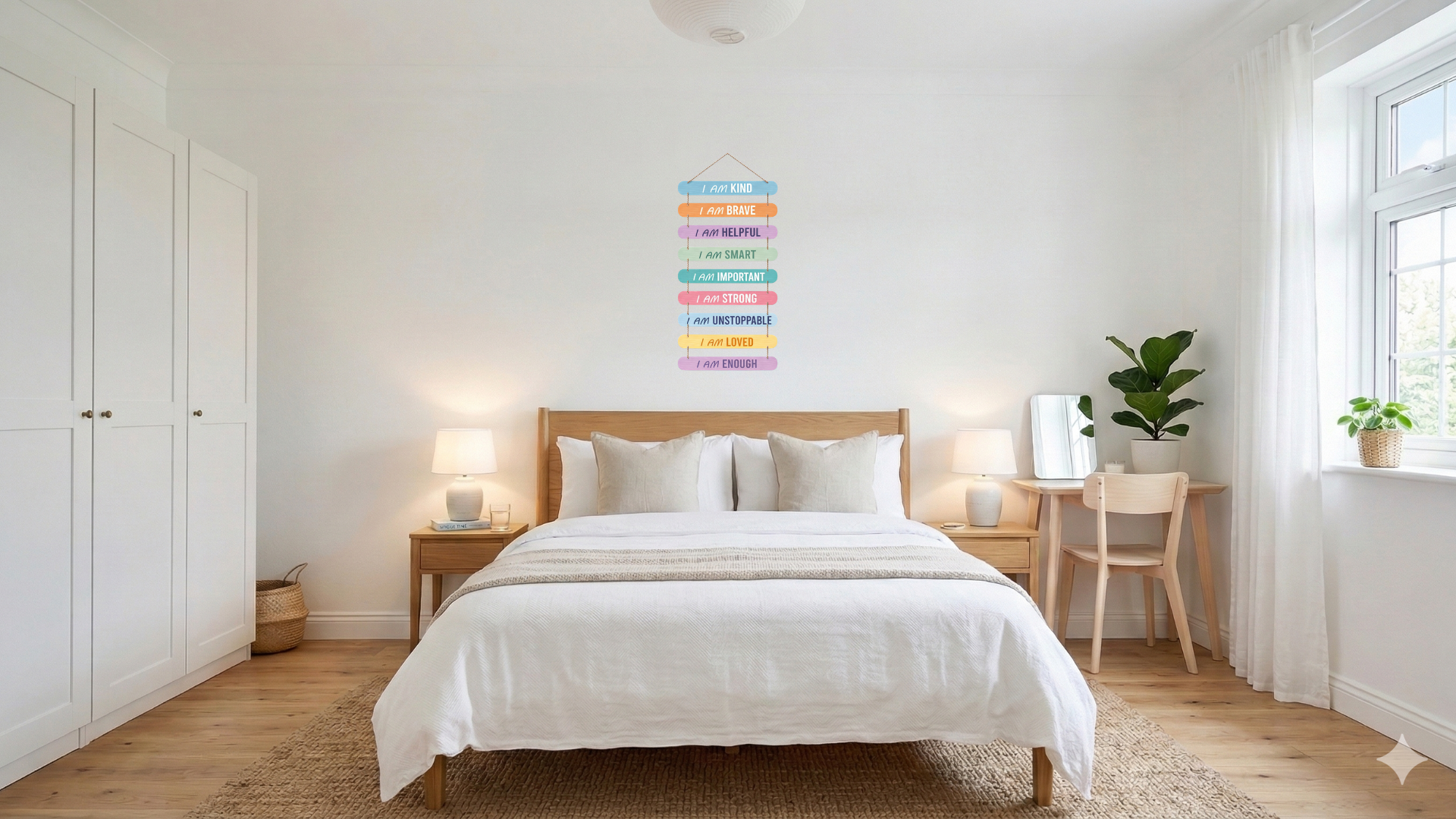 Quotes wall decor displayed in Living room 