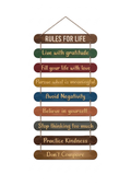 Quotes wall decor 34x12 Multi color