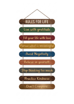 Quotes wall decor 34x12 Multi color