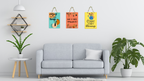 Quotes wall decor displayed in Living room 