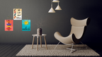 Quotes wall decor displayed in Living room 