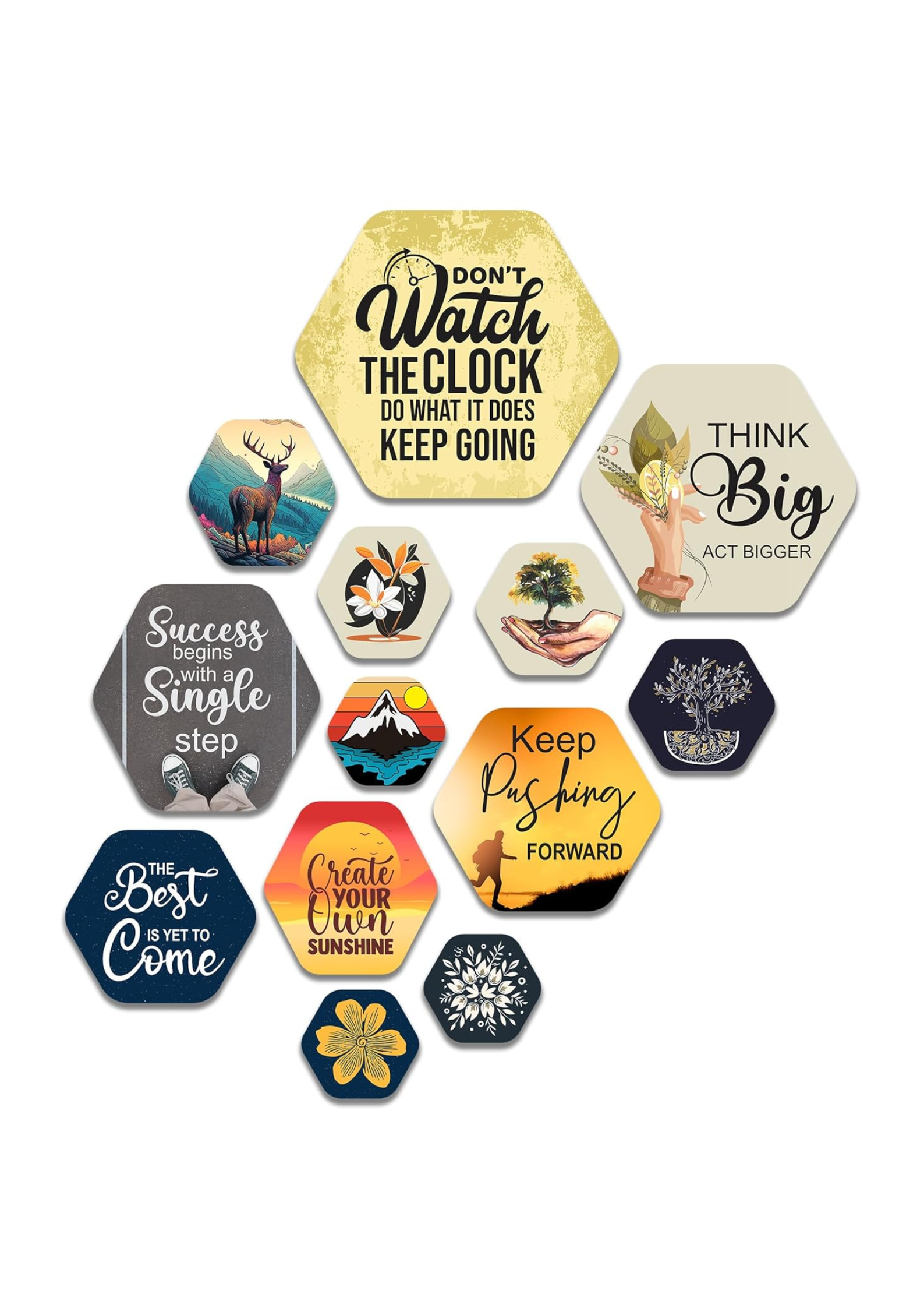 Quotes wall decor 6x7 Multi color