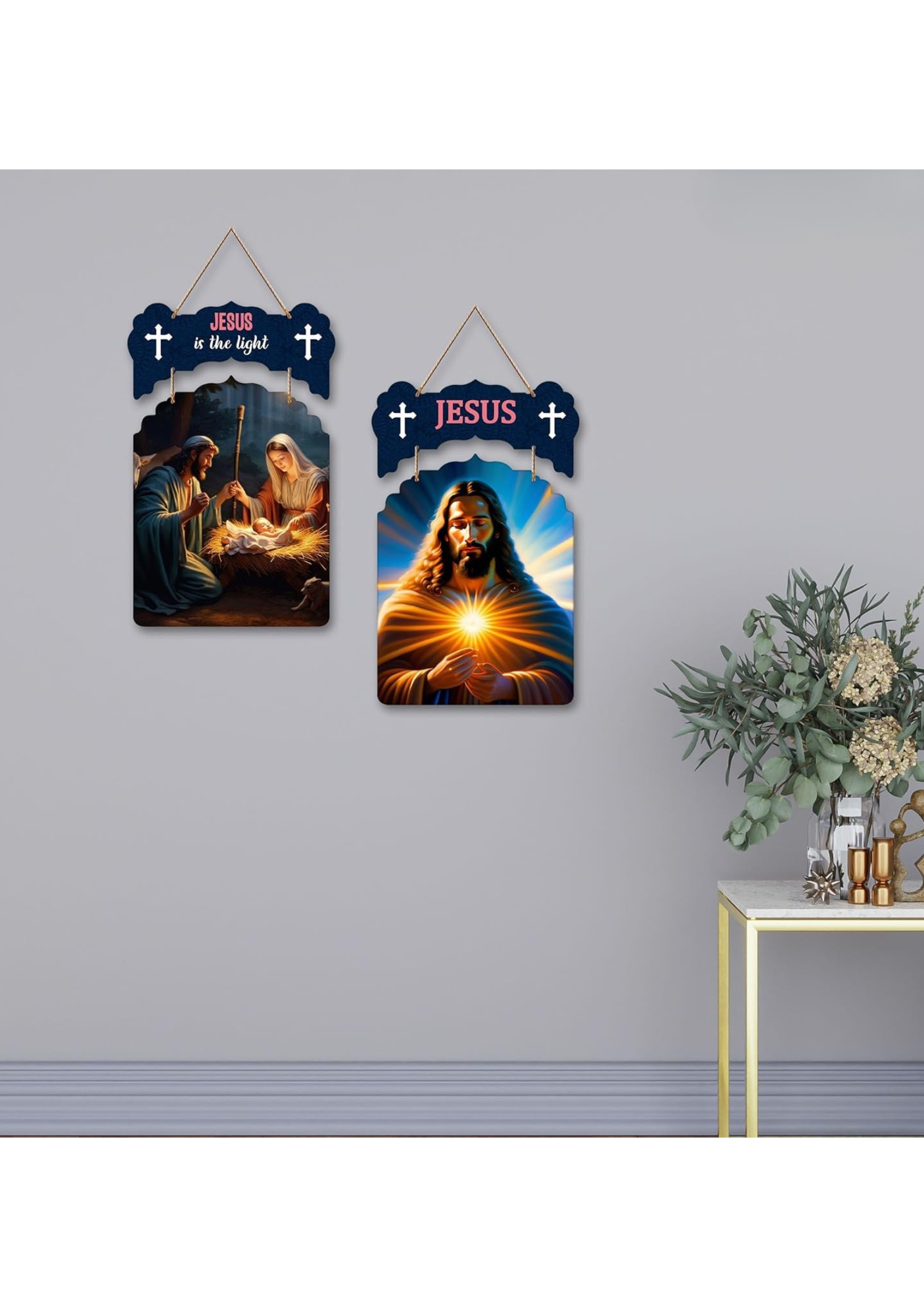 Jesus Christ wall Decor wall decor closeup detail