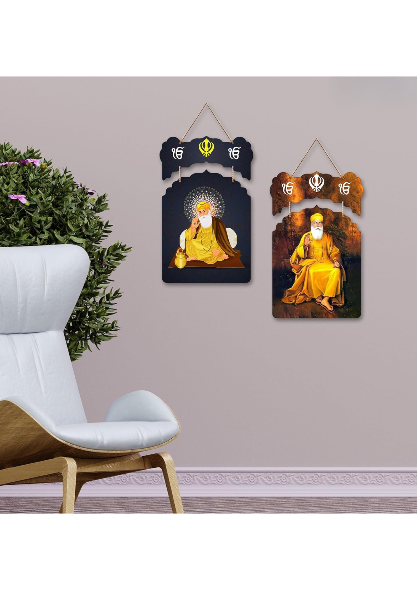 Religious wall Decor wall decor displayed in Living room 